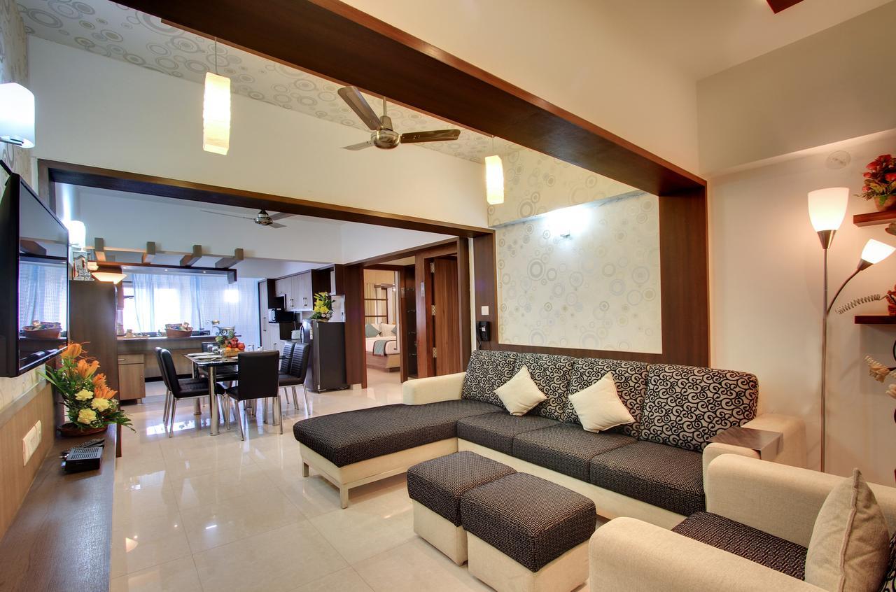 White Castle Boutique Apartment Hotel Бангалор Екстериор снимка